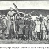 Polscy lotnicy w Pau.